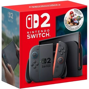 Nintendo Switch 2 Console 256GB + Mario Kart World Bundle – Black