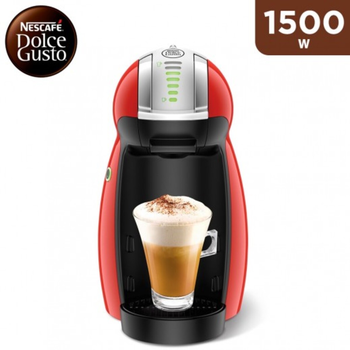 صانعة القهوة (Nescafe  dolce gusto genio2) 1500 واط ,15 بار