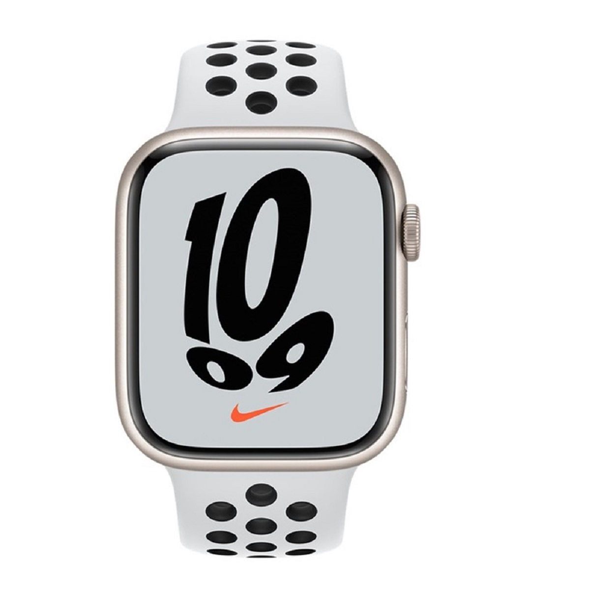 Apple Watch Nike Series 7 GPS, Cellular 45mm - Starlight / Black