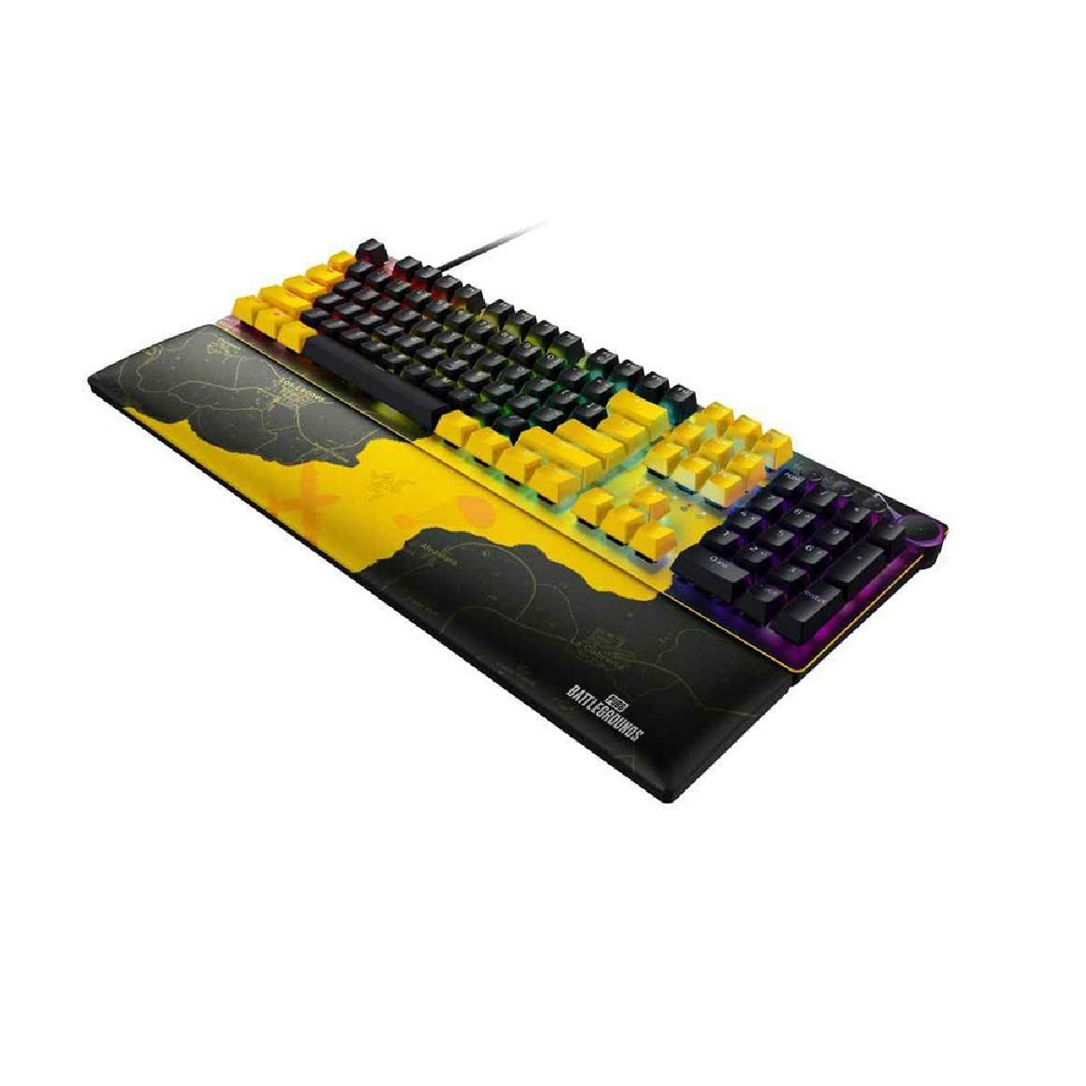 Razer Huntsman V2 - Mechanical - US Layout Linear Optical Red Switch PUBG:  BATTLEGROUNDS Edition | RAZER